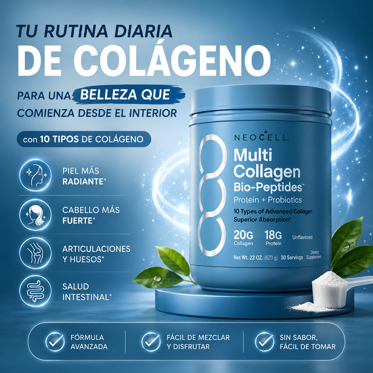 MULTI COLLAGEN | COMPLEMENTA TU RUTINA DIARIA