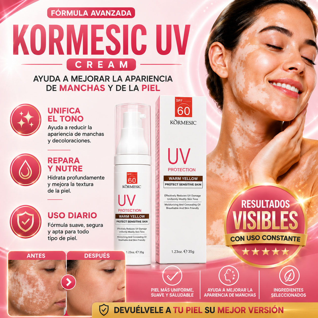KORMESIC UV | COMIENZA EN LA PRIMER APLICACIÓN