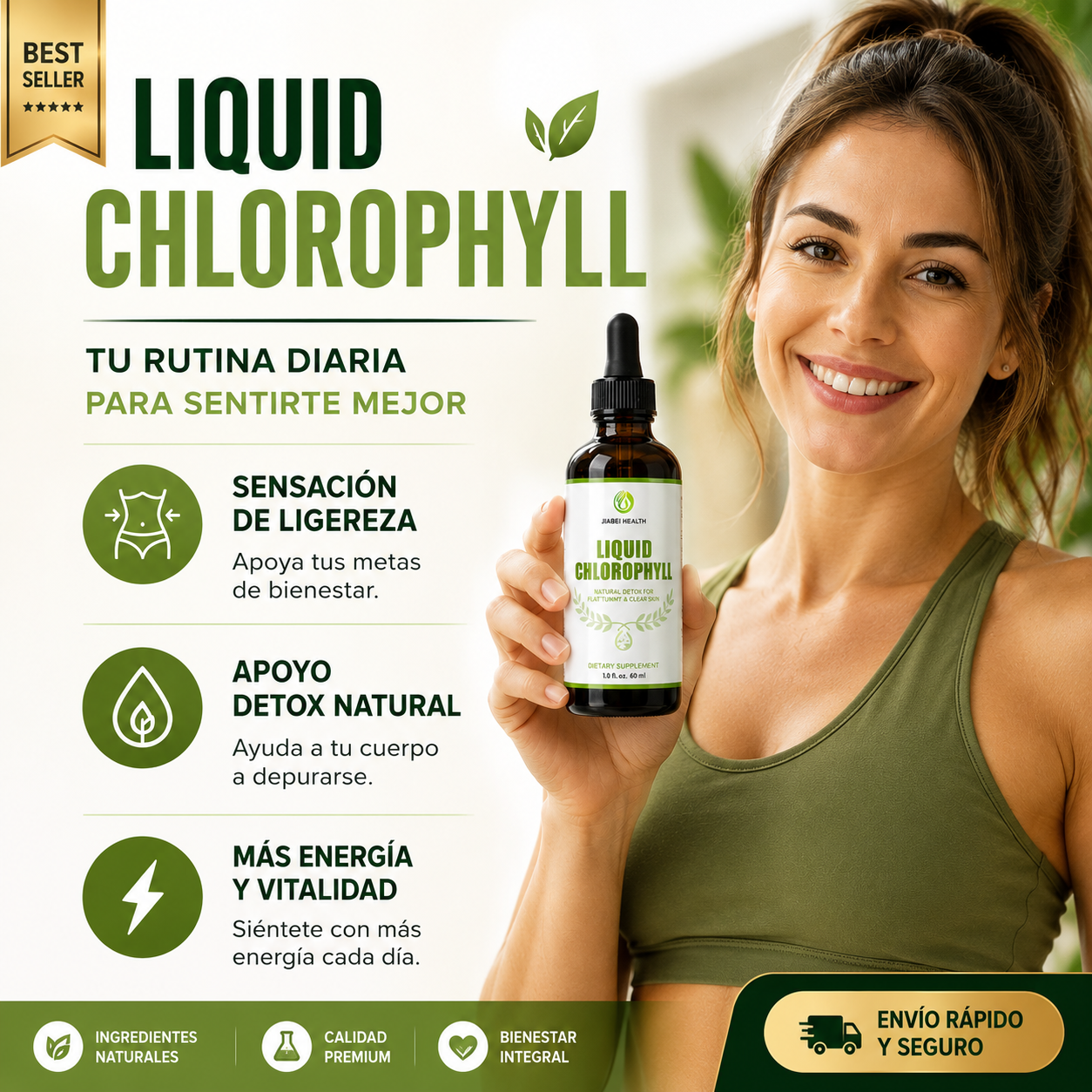 CLOROFILA | PERFECTO PARA ACOMPAÑAR TU HIDRATACIÓN
