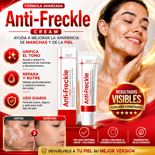 Anti-Freckle Cream | Luce una piel más suave y saludable