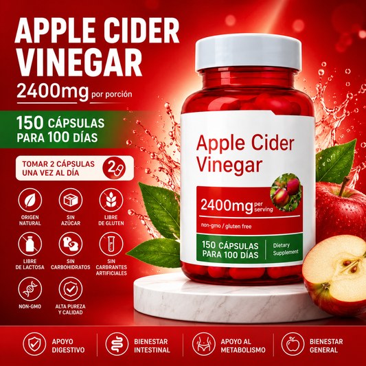 VINAGRE DE MANZANA | EL CUIDADO COMIENZA DESDE ADENTRO
