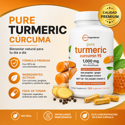 Pure Turmeric | Mejora tu bienestar