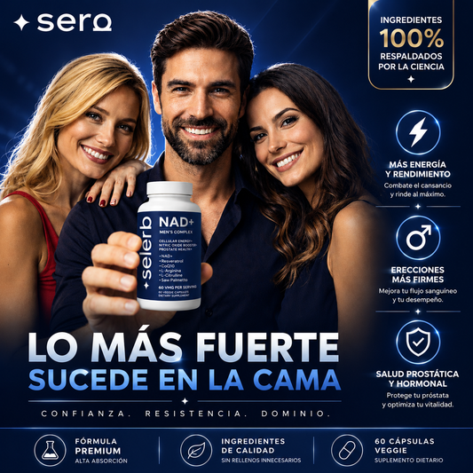 NAD+  Men Complex | El verdadero aliado del hombre