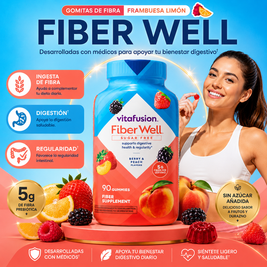 Fiber Well | Tu aliado diario para una digestión saludable.