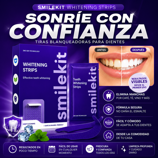 Smile Kit |Recupera la confianza al sonreír todos los días.